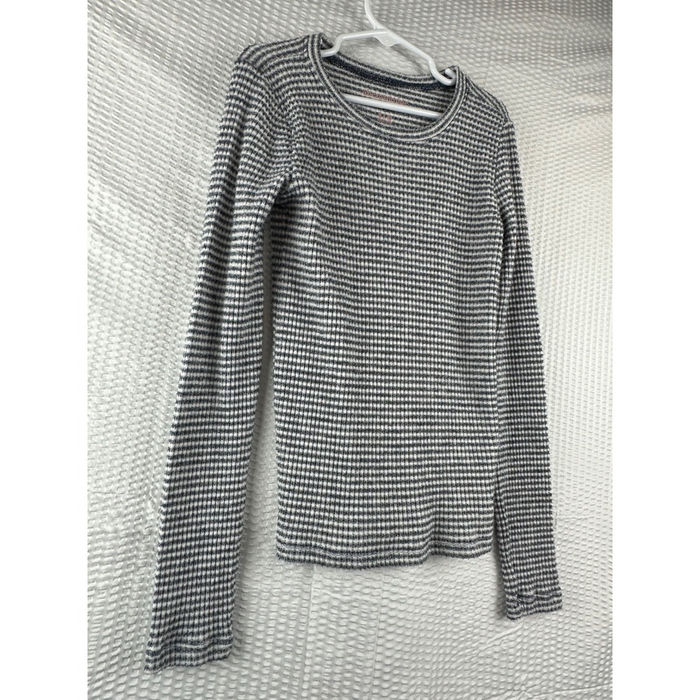 ABERCROMBIE KIDS Gray Striped Long Sleeve Shirt size 9/10‎ - Picture 2 of 11